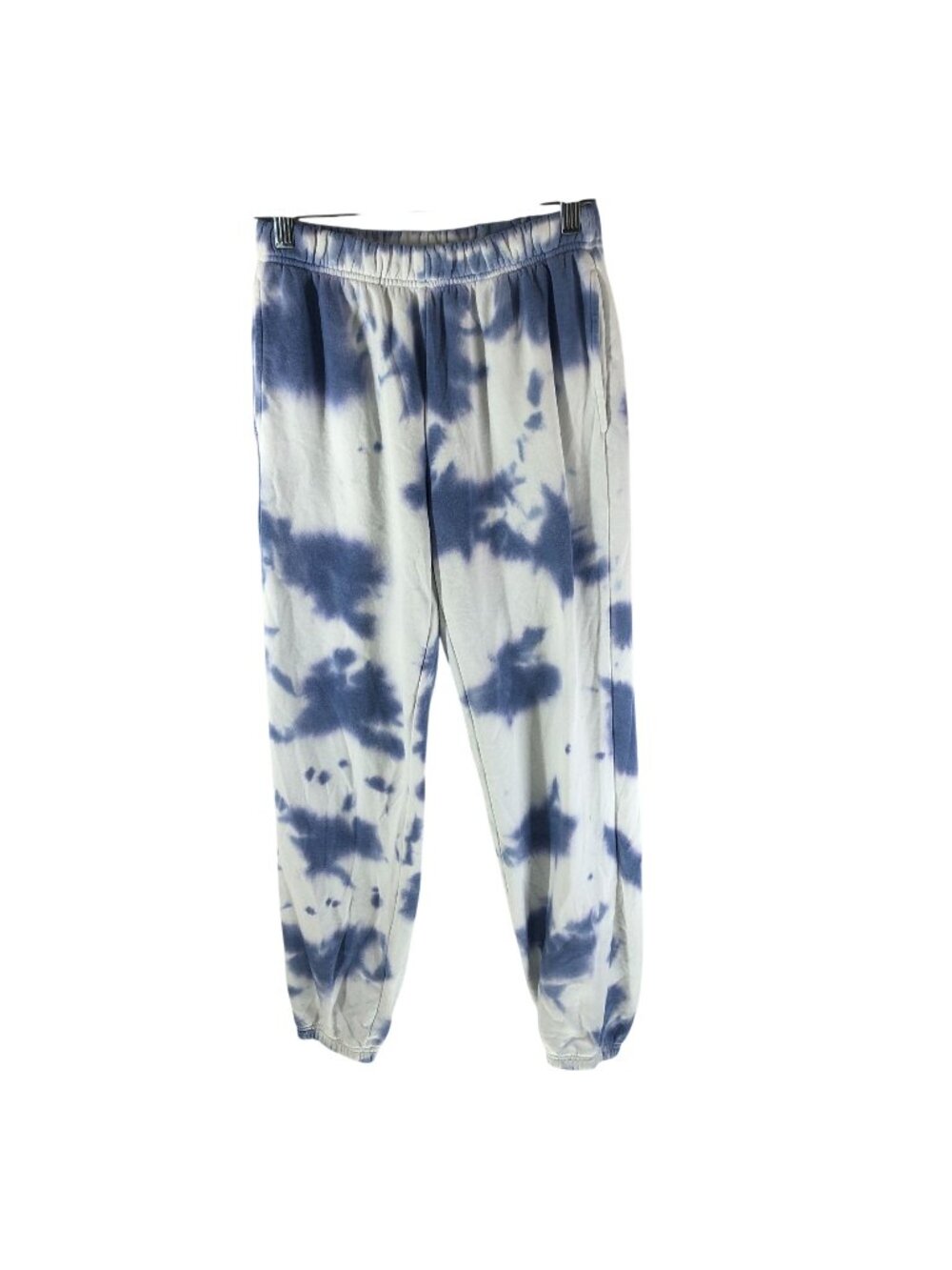 Wild Fable Womens Sweatpants Pull On Tie Dye Jogger Pockets Blue White XS